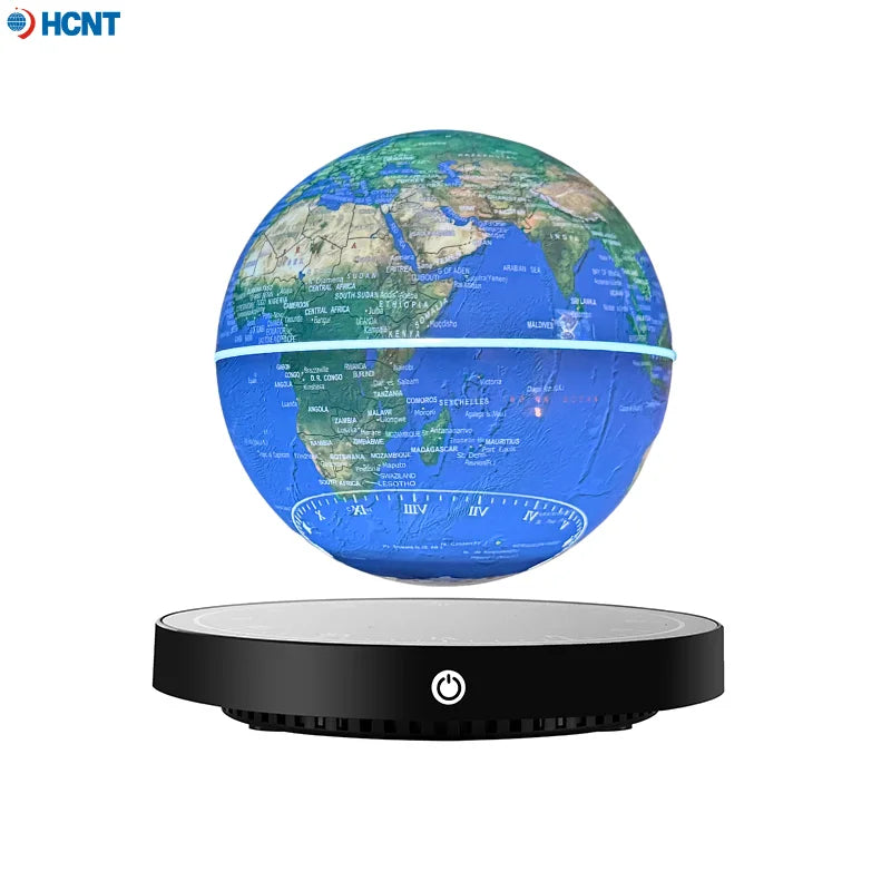 Floating Globe Magnetic Levitating Globe with LED Light Globe World Map for Home Office Decor Cool Tech Gift for Kids Teacher