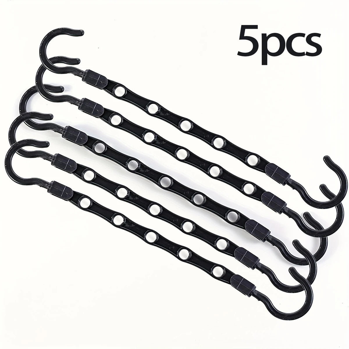 Sturdy Hanger Organizer Plastic Space Saving Hanger Smart Magic Clothes Hanger for Dorm Closet Storage Bedroom Essentials