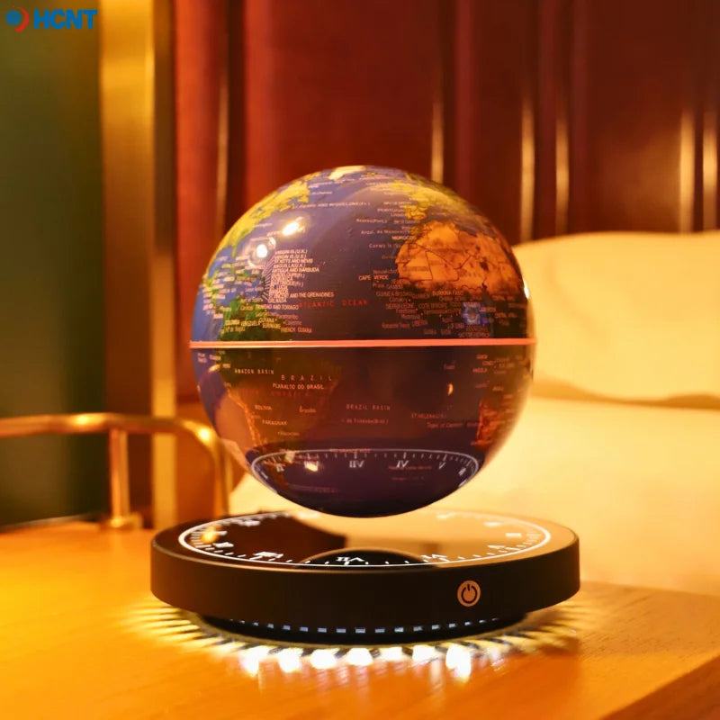 Floating Globe Magnetic Levitating Globe with LED Light Globe World Map for Home Office Decor Cool Tech Gift for Kids Teacher