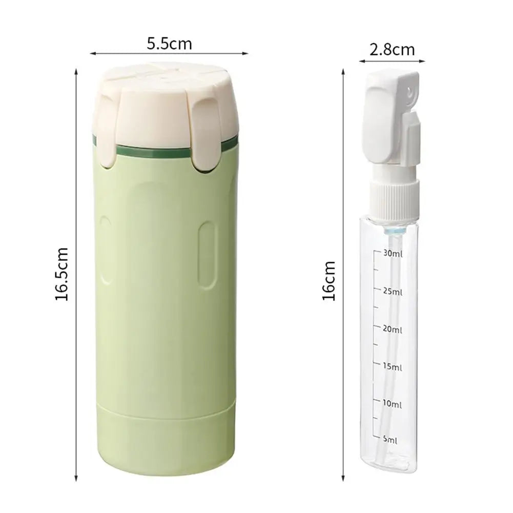 4 In 1 Travel Dispenser Portable Travel Bottles Leak Proof Leakproof Travel Container For Perfume Shampoo Conditioner Lotion