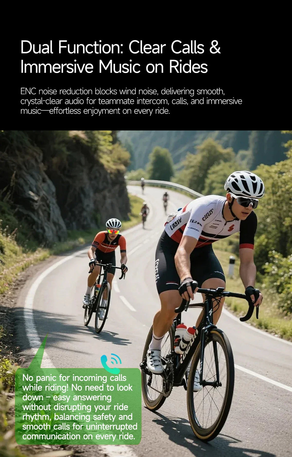 2026 AI Smart Glasses 800W Camera Anti-shake Cycling Video&Photo Al Voice Wake-Up IP66 Dust Water Sweat Resistant Smart Glasses