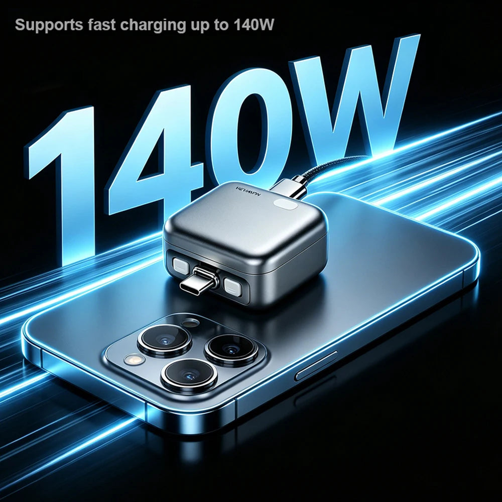 1Pcs Full Charge Auto Separation Charging Head, Type-C Smart Auto Cut Adapter, Universal Safety Charger for Daily Unattended Use