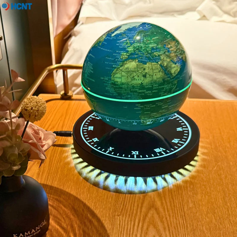Floating Globe Magnetic Levitating Globe with LED Light Globe World Map for Home Office Decor Cool Tech Gift for Kids Teacher